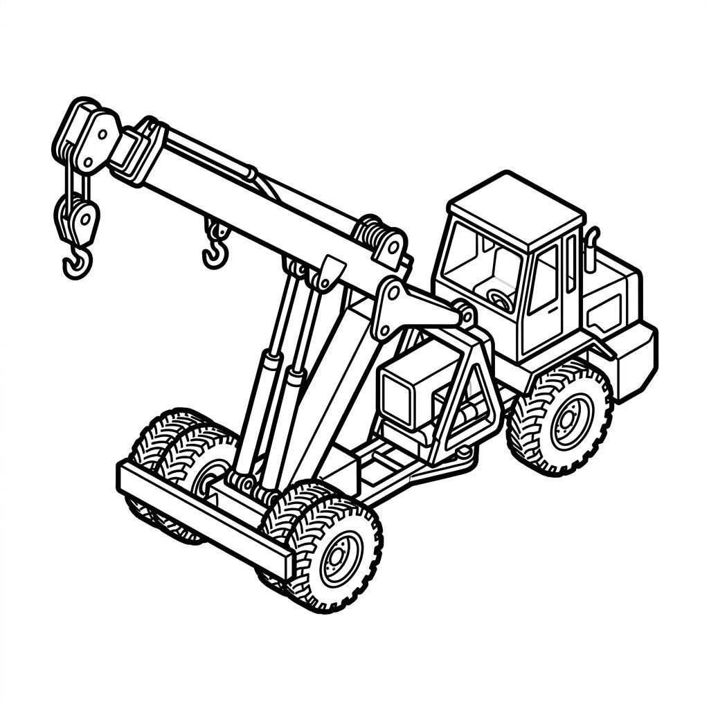CRANE PICK AND CARRY ( HYDRA - FRANNA )
