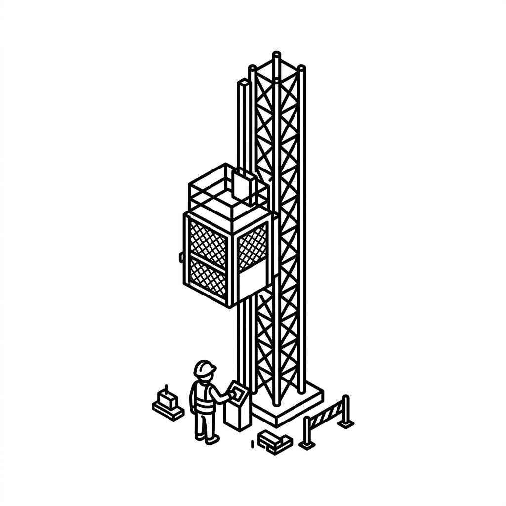 MAN AND MATERIAL HOIST
