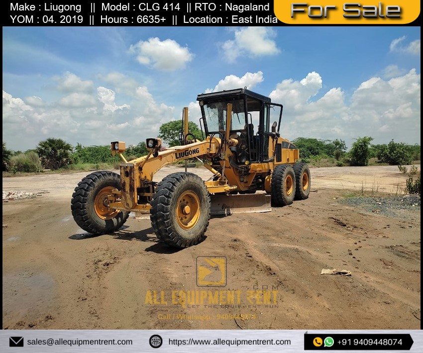 Used Liugong Clg414 Motor Grader 2019 6k Hours Nagaland Registered For 