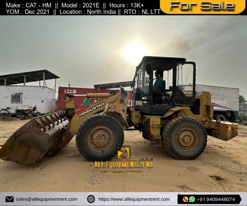 CAT HM2021 Wheel Loader Dec 2021 Model NL Reg Life Time Tax Paid Availbale for Sale in North India