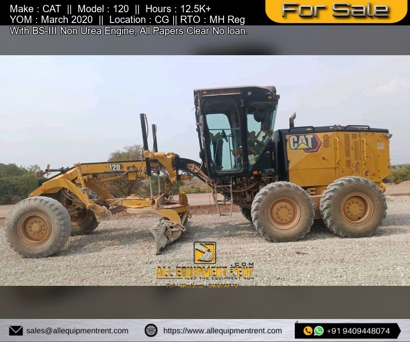 Used CAT 120 With MH Registration March 2020 Non Urea Model Available for Sale in CG